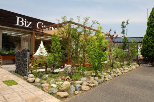 ビズガーデニングのセラピーモデルガーデン ８月の様子 ガーデンセラピー実践編 ビズガーデニング