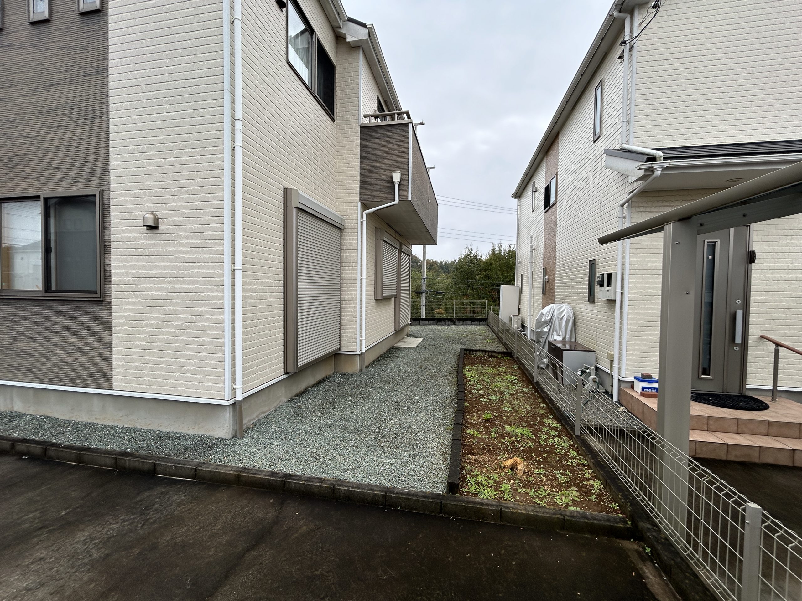 施工前のお庭の様子