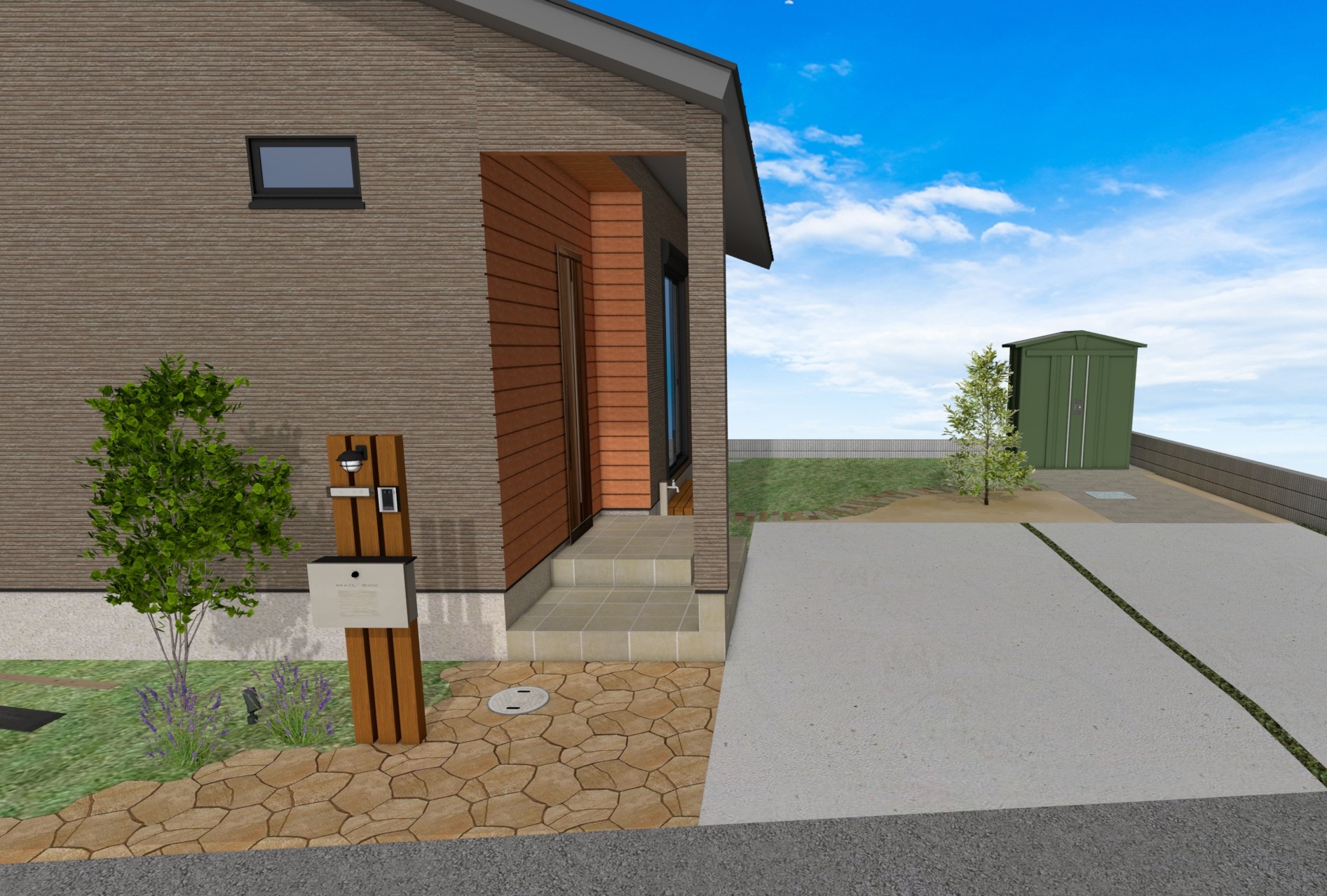 完成予想のパース1