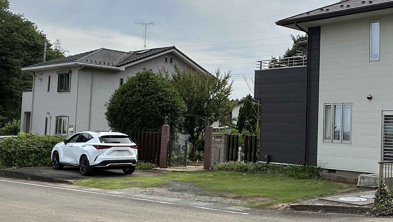 施工前の駐車場の様子